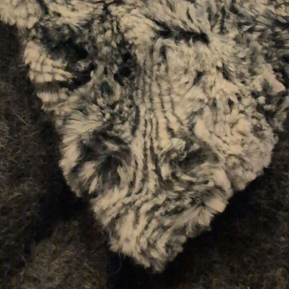 Marisol women's gray wool made in Italy wool faux fur coat size‎ s - Picture 8 of 10